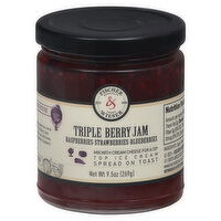 Fischer & Wieser Jam, Triple Berry, 9.5 Ounce