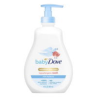 Dove Baby Wash, Hypoallergenic, Rich Moisture, 13 Ounce