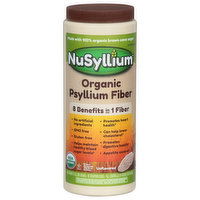 NuSyllium Psyllium Fiber, Organic, Unflavored, 21 Ounce