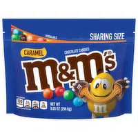 M&M's Chocolate Candies, Caramel, Sharing Size, 9.05 Ounce