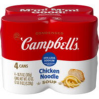 Campbell's® Condensed 25% Less Sodium Chicken Noodle Soup, 43 Ounce