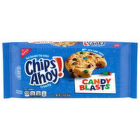 Chips Ahoy! Cookies, Candy Blasts, Crunchy, 12.4 Ounce