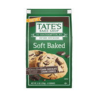 TATE'S Bake Shop Soft Baked Cookies, Dark Chocolate Chunk, 8 Ounce