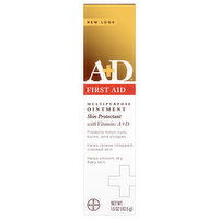 A+D Ointment, First Aid, Multipurpose, 1.5 Ounce