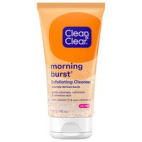 Clean & Clear Cleanser, Exfoliating, Morning Burst, 5 Fluid ounce