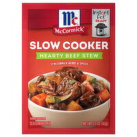 McCormick Slow Cooker Hearty Beef Stew Seasoning Mix, 1.5 Ounce