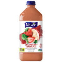 Naked Juice, Strawberry Banana, 64 Fluid ounce