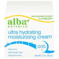 Alba Botanica Moisturizing Cream, Ultra Hydrating, 3 Ounce