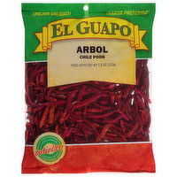 El Guapo Chile Pods, Arbol, 7.5 Ounce