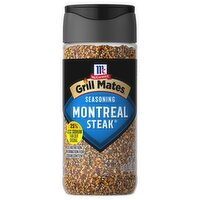 McCormick Grill Mates 25% Less Sodium Montreal Steak Seasoning, 3.18 Ounce