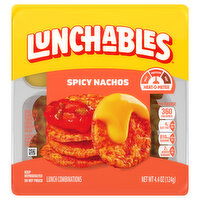 Lunchables Medium Spicy Nachos, 4.4 Ounce