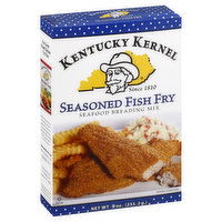 Kentucky Kernel Seafood Breading Mix, Fish Fry, Seasoned, 9 Ounce