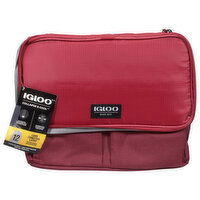 Igloo Cooler Bag, Red, 1 Each