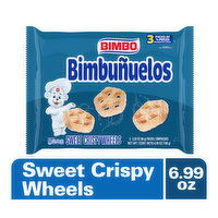 Bimbo Bimbo Bimbunuelos Crispy Wheels Pastry, 3 count, 6.99 oz, 33 Ounce