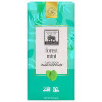 Endangered Species 72% Cocoa Forest Mint Dark Chocolate, 3 Ounce