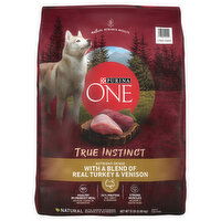 Purina One True Instinct Dog Food, Natural, with a Blend of Real Turkey & Venison, Adult, 15 Pound