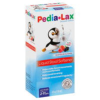 Pedia-Lax Stool Softener, Liquid, Berry Flavor, 4 Fluid ounce