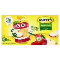 Mott's Applesauce, Apple, 12 Each