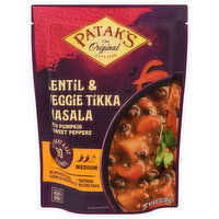Patak's Lentil & Veggie Medium Tikka Masala, 10.05 Ounce