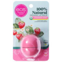 EOS Lip Balm, Organic, Strawberry Sorbet, 0.25 Ounce