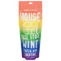 House Wine Frozen Wine Cocktail, Rose Frose, 10 Fluid ounce