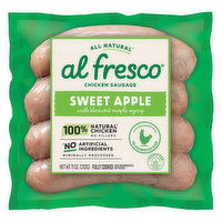 Al Fresco Chicken Sausage, Sweet Apple, 11 Ounce