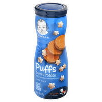 Gerber Cereal Snack, Puffs, Sweet Potato, 8+ Months, 1.48 Ounce