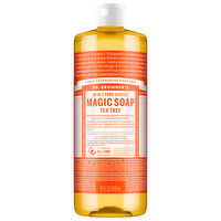 Dr. Bronner's Magic Soap, Pure-Castile, 18-in-1, Tea Tree, 32 Fluid ounce