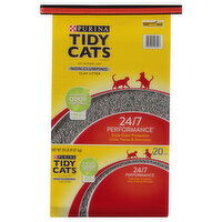 Tidy Cats Clay Litter, Non-Clumping, 24/7 Performance, 20 Pound