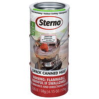 Sterno Canned Heat, 3 Pack, 3 Each