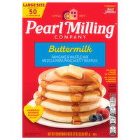 Pearl Milling Company Buttermilk Pancake & Waffle Mix Large Size, 32 Ounce