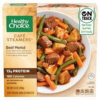 Healthy Choice Cafe Steamers Beef Merlot, 9.5 Ounce