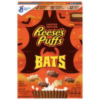 Reese's Puffs Corn Puffs, Sweet & Crunchy, Bats, 11.5 Ounce