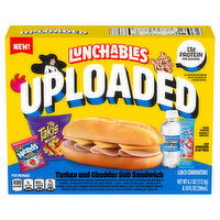 Lunchables Uploaded Turkey & Cheddar Sub Sandwich Lunch Combinations, 1 Each