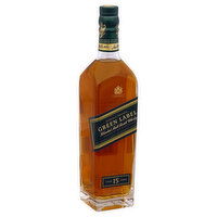 Johnnie Walker Green Label Whisky, Blended Malt Scotch, 750 Millilitre