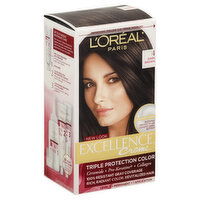 Excellence Creme Permanent Haircolor, Dark Brown 4, 1 Each