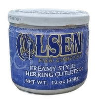 Olsen Creamy Style Herring Cutlets, 12 Ounce