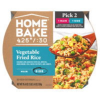 Homebake 425/:30 Vegetable Fried Rice Frozen Side, 19.4 Ounce