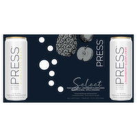 Press Alcohol Seltzer, Premium, Assorted, Select, 12 Each