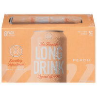 The Finnish Long Drink Peach Gin, 6 Each