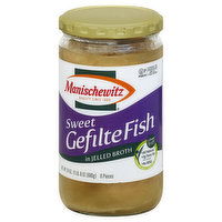 Manischewitz Gefilte Fish, Sweet, in Jellied Broth, 6 Each