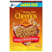 Cheerios Honey Nut Cereal Large Size, 15.4 Ounce