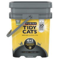 Tidy Cats Clumping Litter, Multi-Cat, 4 in 1 Strength, 35 Pound