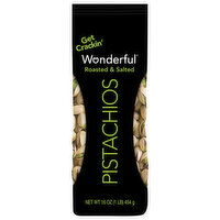 Wonderful Roasted & Salted Pistachios, 16 Ounce