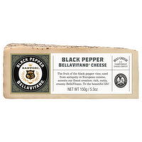 Sartori Cheese, Black Pepper, Bellavitano, 5.3 Ounce