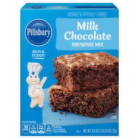 Pillsbury Brownie Mix, Milk Chocolate, 13 Inch x 9 Inch Family Size, 18.4 Ounce