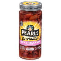 Pearls Specialties Olives, Greek, Sliced Kalamata, 6.7 Ounce