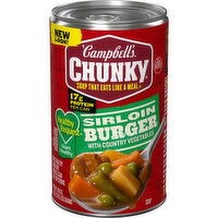 Campbell's® Chunky® Healthy Request® Healthy Request Sirloin Burger With Country Vegetables Beef Soup, 18.8 Ounce