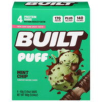B2B Brothers Puff Mint Chip Protein Bars, 4 Each