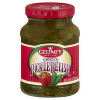 Gedney Relish, Sweet Pickle, 10 Ounce